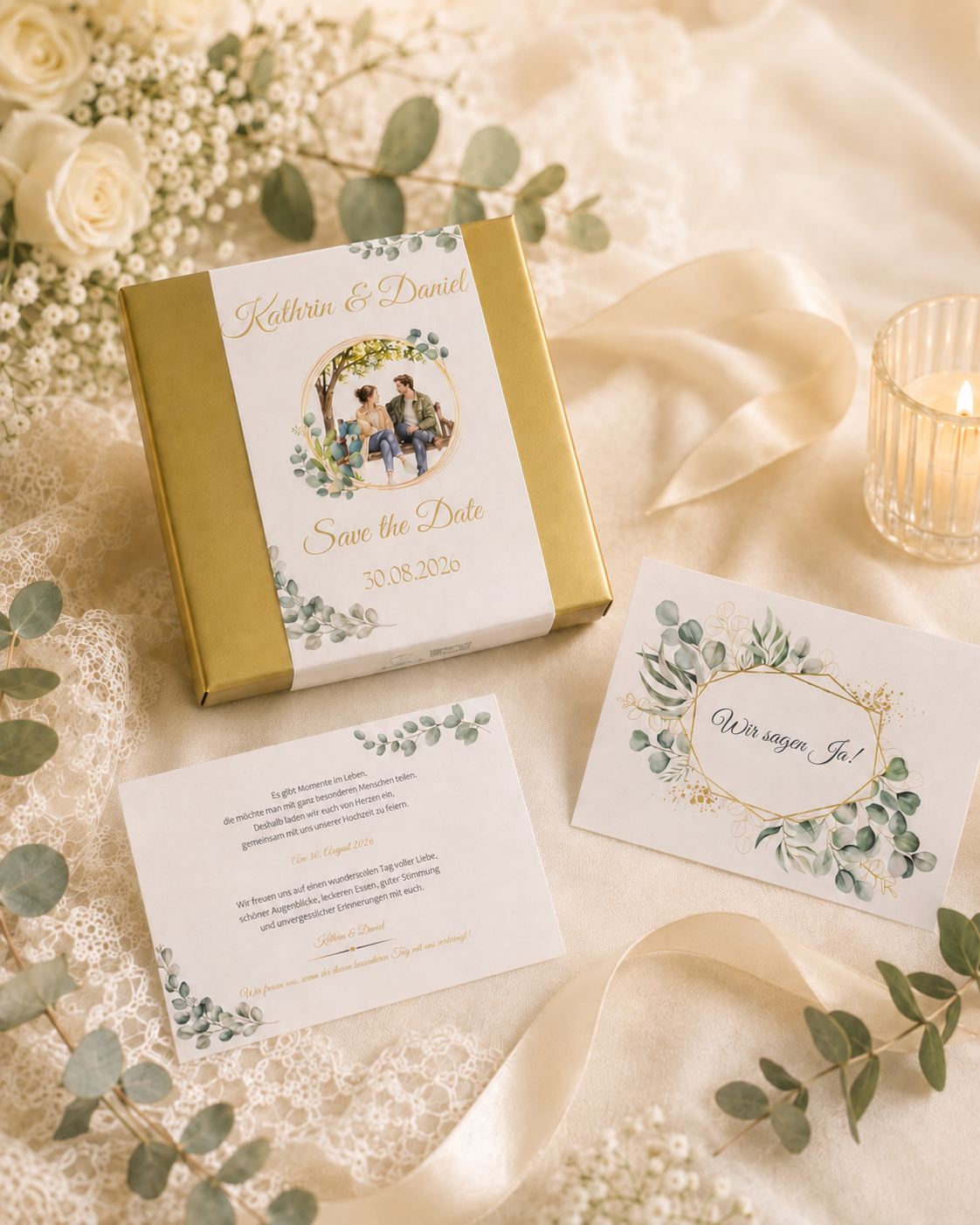 Eure Hochzeit. Eure Box. Euer ganz persönlicher Moment. 🤍✨