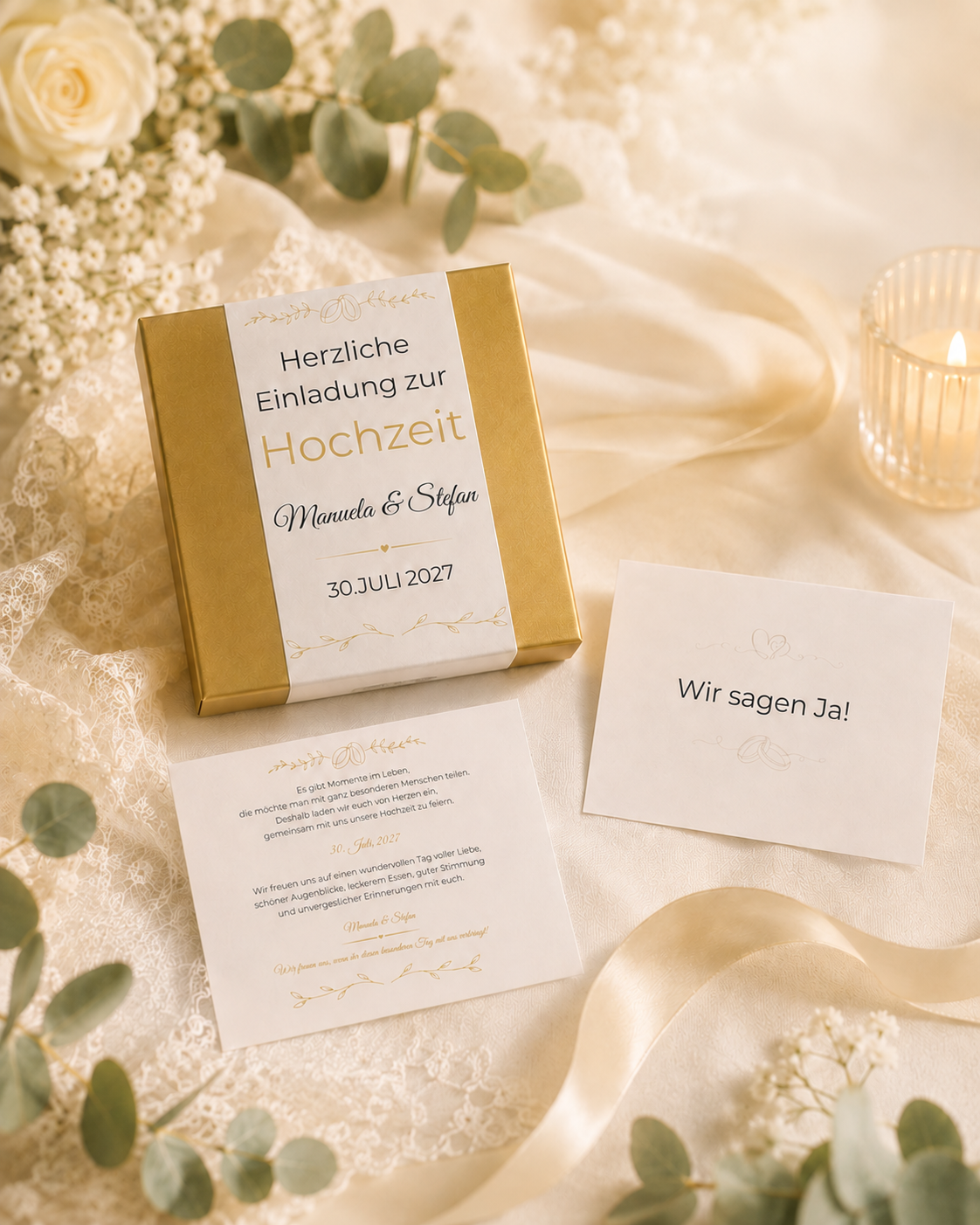 Eure Hochzeit. Eure Box. Euer ganz persönlicher Moment. 🤍✨