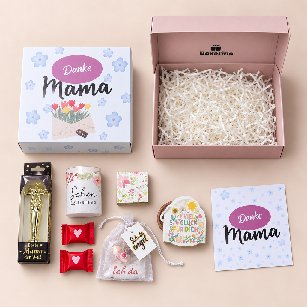 Danke Mama – eine Box für einen ganz besonderen Menschen. 💕🌷