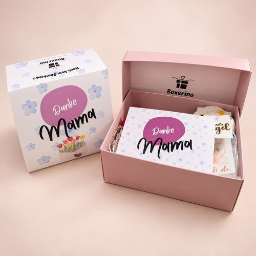 Danke Mama – eine Box für einen ganz besonderen Menschen. 💕🌷