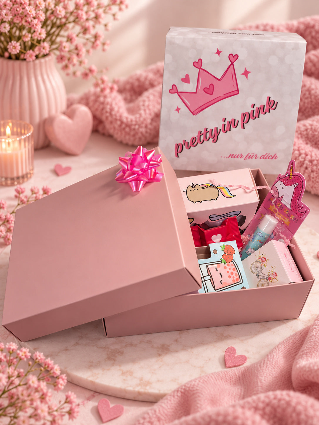 Pretty in Pink – die Box für alle, die es gerne verspielt, süß und rosa mögen! 💕