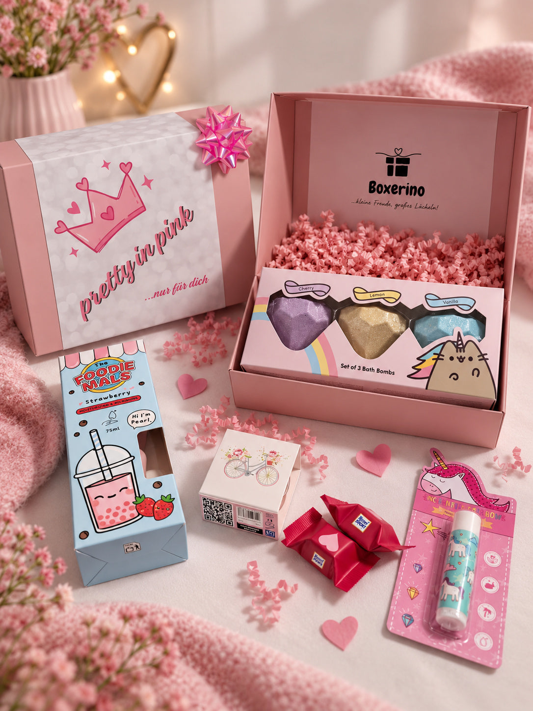 Pretty in Pink – die Box für alle, die es gerne verspielt, süß und rosa mögen! 💕