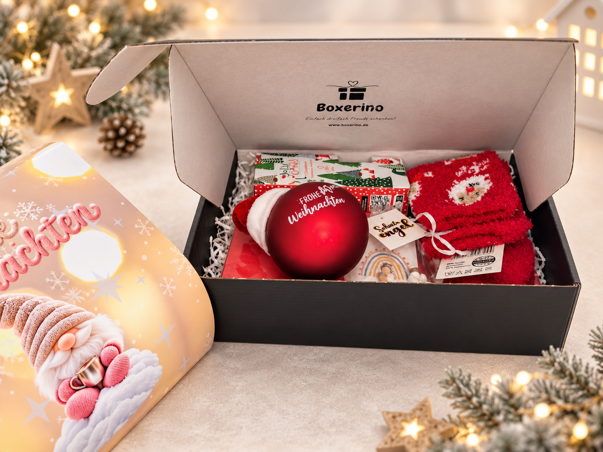 Weihnachtsbox Wichtel – die Box für zauberhafte Wohlfühlmomente an Weihnachten. 🎄✨