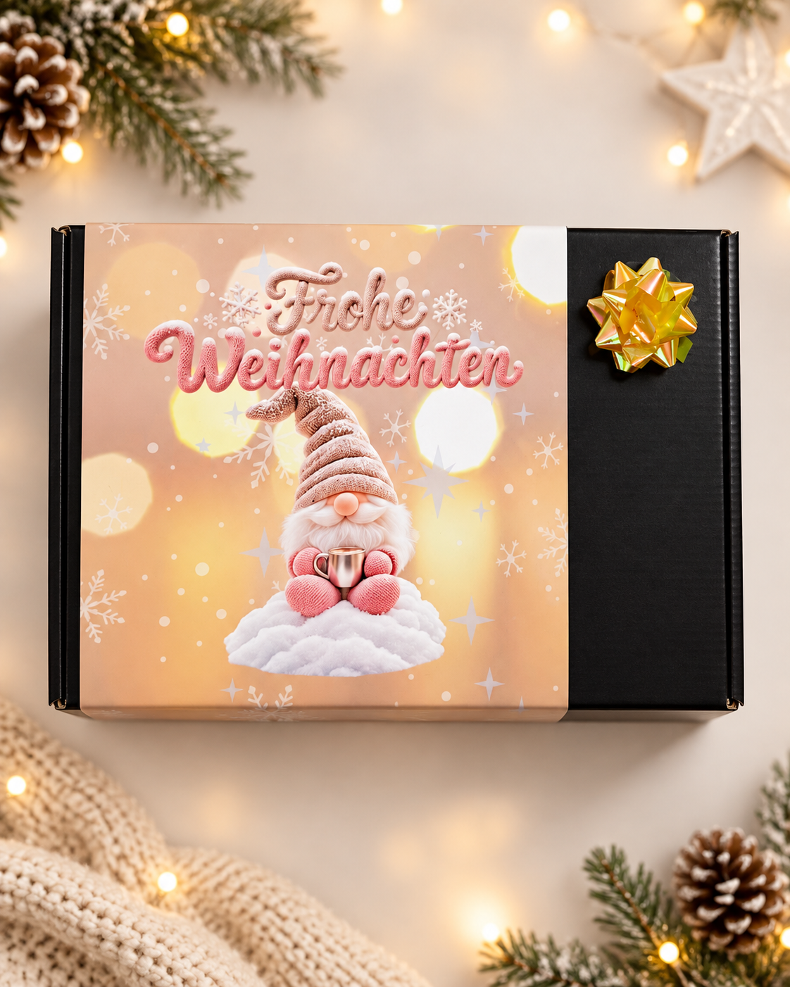 Weihnachtsbox Wichtel – die Box für zauberhafte Wohlfühlmomente an Weihnachten. 🎄✨
